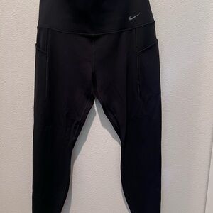 Nike Black Stretchy High Waist Leggings